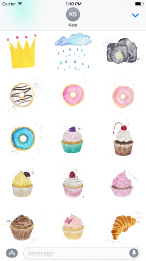 Watercolor Stickers Hand-painted by Maraquela(圖4)-速報App