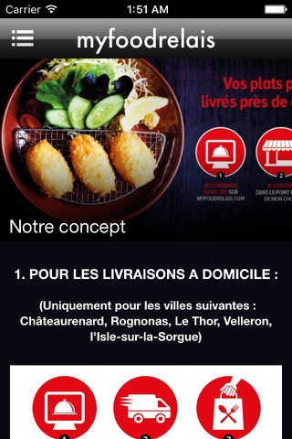 MyFoodRelais screenshot 4