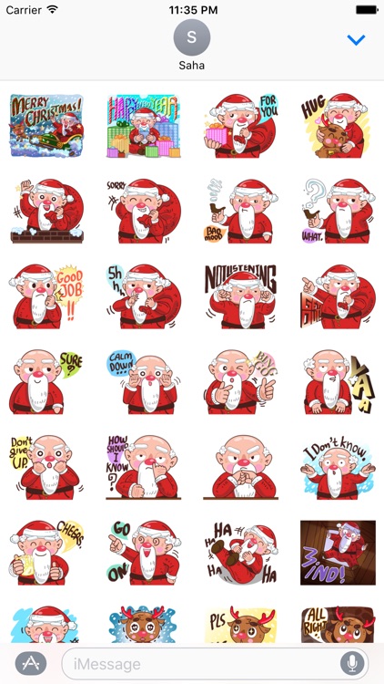 Santa Claus - Merry ChristMas Stickers Vol5