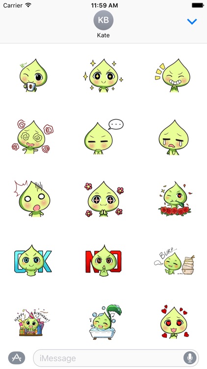 Cute Pupu Sticker