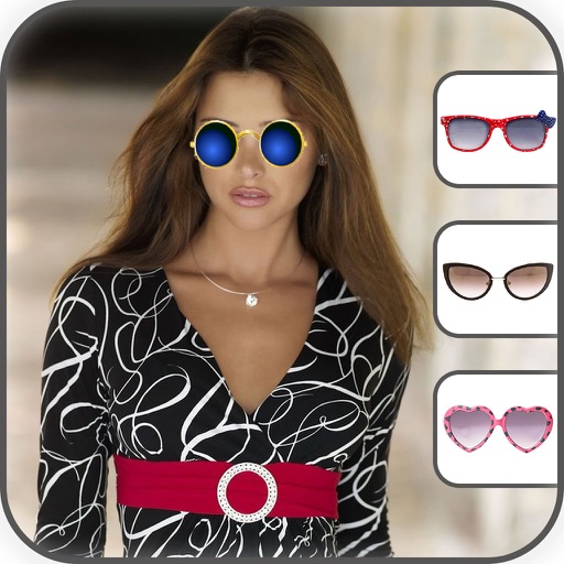 Woman Sunglasses Photo Editor