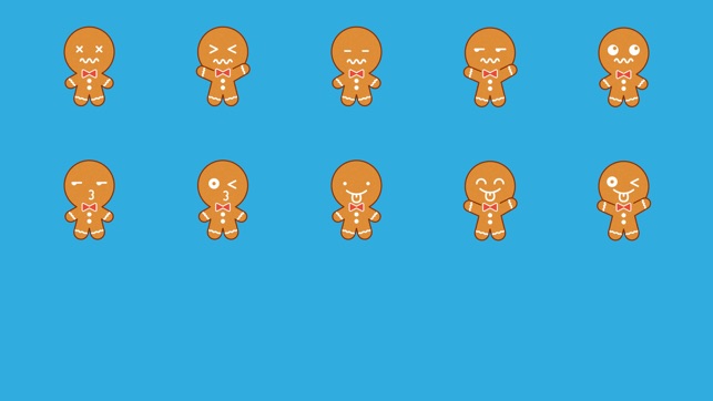 Gingerbread Man Emojis(圖4)-速報App