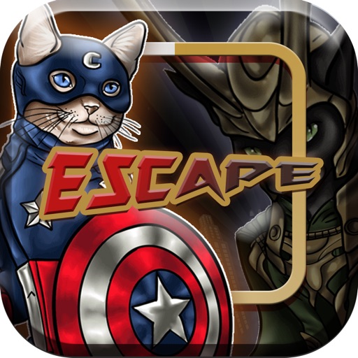Superhero Escape From Loki Cat "for Marvel World " iOS App