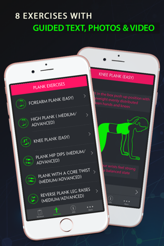 30 Day Plank Fitness Challenges Workout - náhled