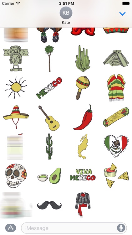 Mexico Stickers