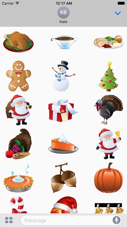 Kappboom™ Animated Holiday Stickers