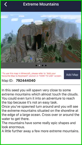 Game screenshot MineMaps for MCPE - Maps for Minecraft PE apk