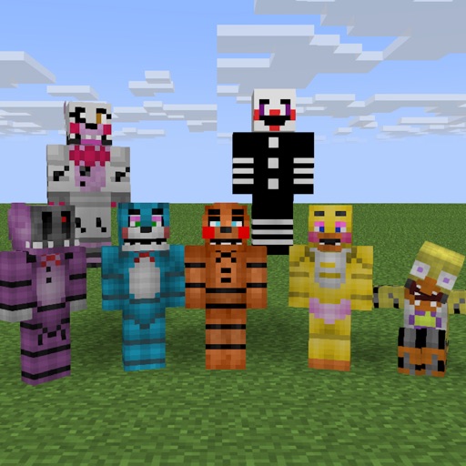 how to make a minecraft fnaf skin pc