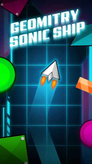 Geometry Sonic Dash Race - Super Swipe A