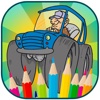 Cars Coloring Book All Pages Free For Kids HD