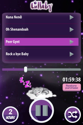 Lullaby Songs for Babies Calm Your Baby to Sleep screenshot 2