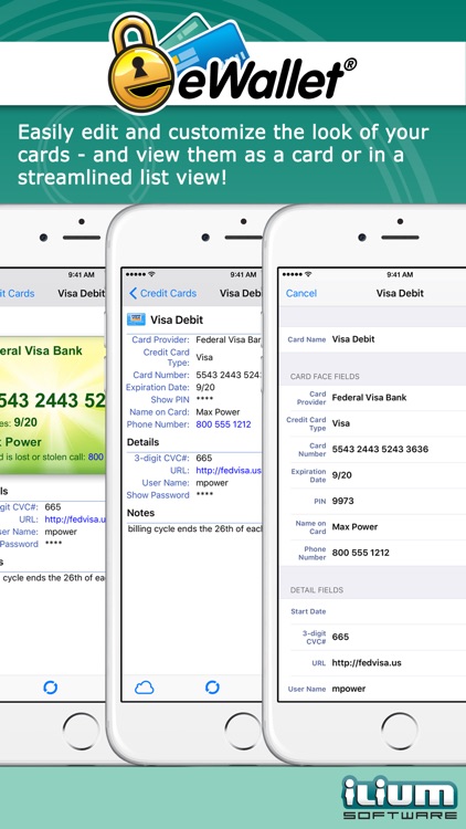 eWallet - Password Manager Secure Storage Database screenshot-4
