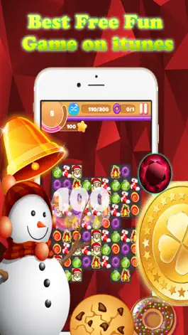 Game screenshot Candy Cookie Match Maker Hexa головоломка для Рожд apk