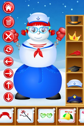 123 Kids Fun SNOWMAN - Decorate your own Snowman! screenshot 2