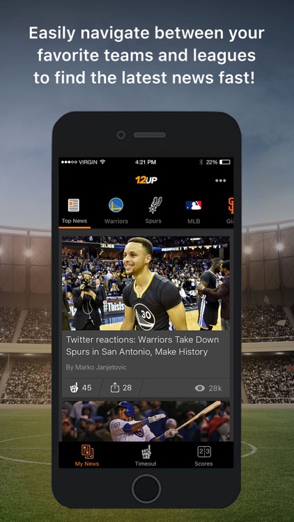 12up - Sports News & Scores
