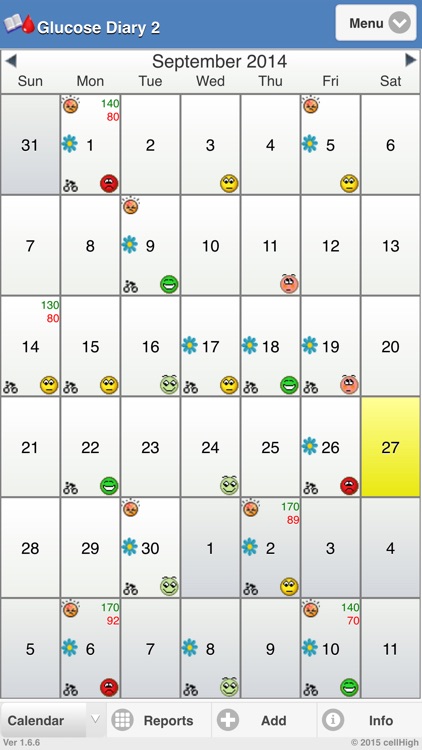 Glucose Diary 2