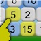 Take 5 columns (or 'stacks') that are 15 tiles high - select any 2 tiles from the lowest 5 rows and see if any other tiles in the grid are mathematical products made by the selected values