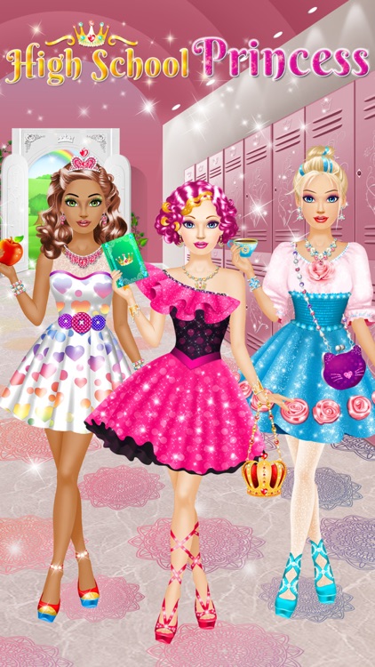 High School Princess - Makeup & Dressup Girl Games