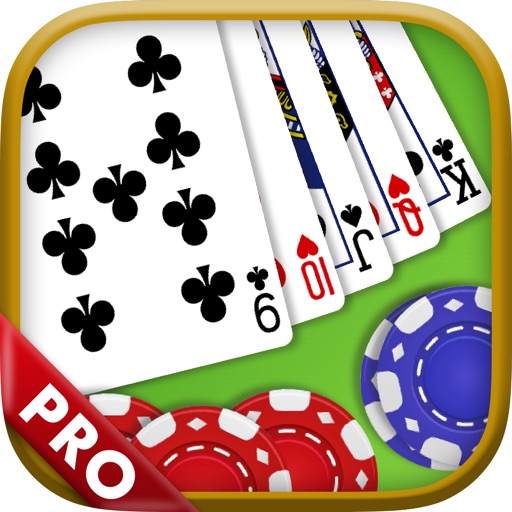 Poker Solitaire Texas Holdem Pro iOS App
