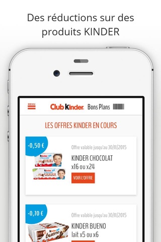 Club KINDER Bons Plans screenshot 2
