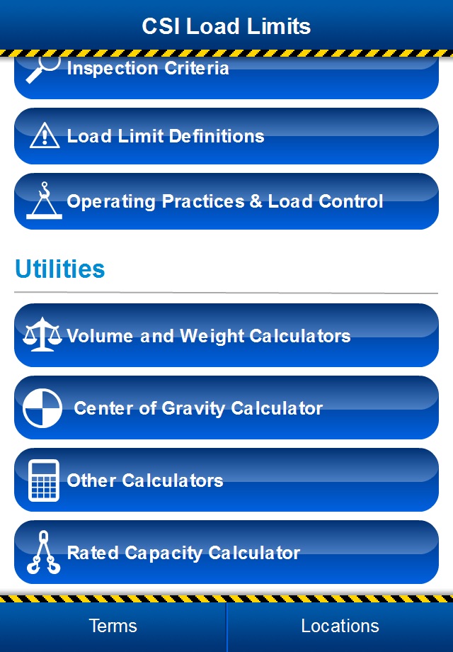 Overhead Lifting Load Limit Charts and Definitions screenshot 2