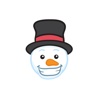 Snowman Face Stickers - Christmas Snowman