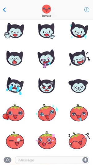 Tomato Vampire Stickers(圖4)-速報App