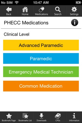 PHECC Field Guide screenshot 3