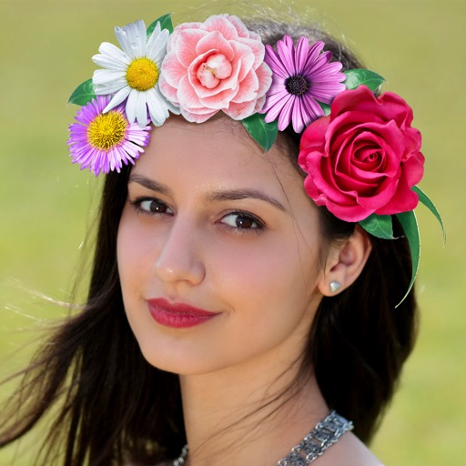 Flower Wedding Crown Hairstyle Cool Photo Editor icon