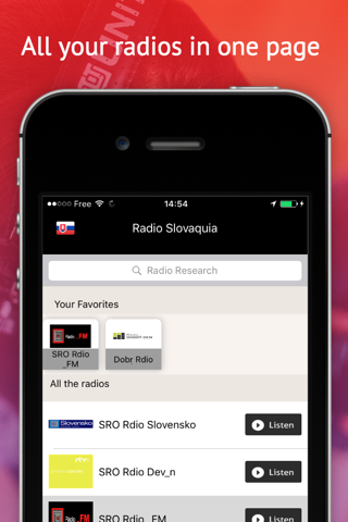 Radio Slovakia - Radios SVK FREE screenshot 3