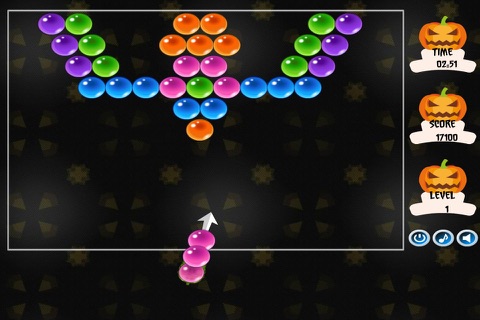 Pumpkin Bubble Shooter screenshot 3