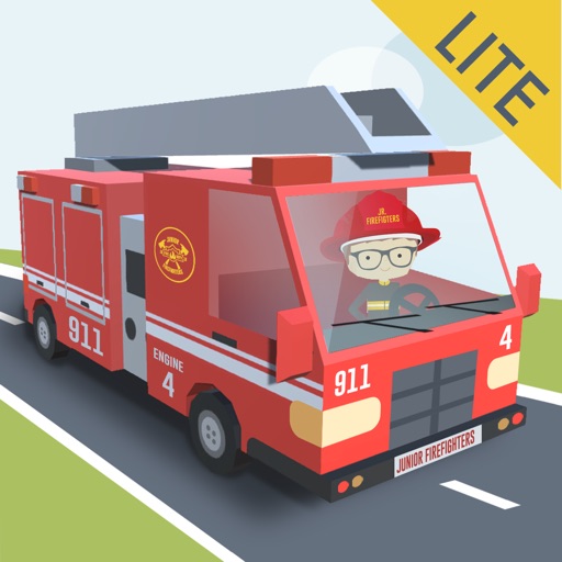 Junior Firefighters - My Little Red Fire Truck iOS App