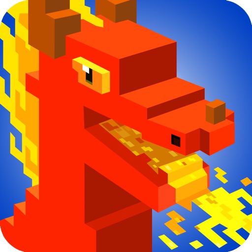 Dragon Pixel Craft - Battle & City builder games