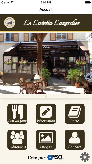 How to cancel & delete Le Lutetia Luzarches - Bar, Brasserie, Restaurant from iphone & ipad 1