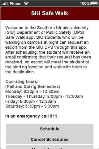 SIU Safe Walk screenshot 3