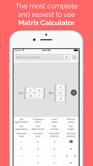 Matrix Calculator and Toolkit