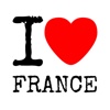 I Love France Stickers • I Love Paris Stickers