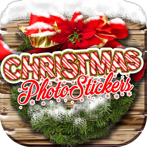 Christmas Photo Booth 2016 - Santa Camera Stickers Icon