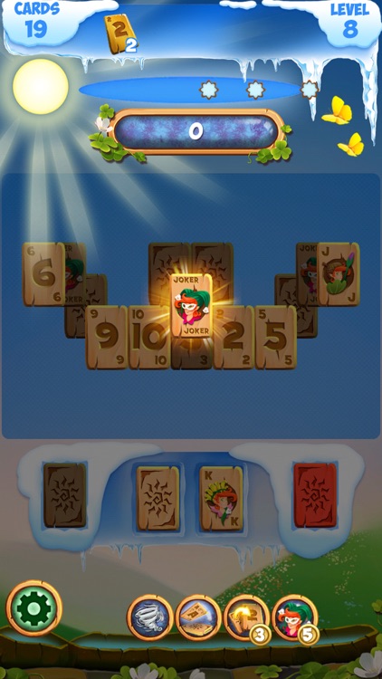 Solitaire Frozen Fairy Tales: Tripeaks Card Game screenshot-4