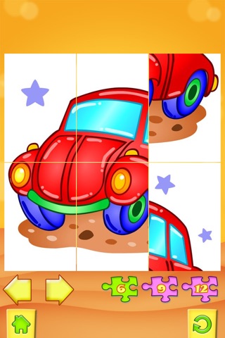 123 Kids Fun PUZZLE GREEN - Top Slide Puzzle Games screenshot 2