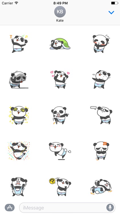 Pleasant Panda Sticker