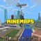 Install MCPE's world maps on your ios device is now easy than ever with Maps for Minecraft PE (Pocket edition)