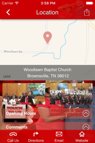 Woodlawn Baptist Church screenshot 2