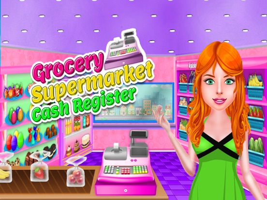 スーパー マーケット ショップ 現金 登録 - レジ係 ゲームのおすすめ画像2