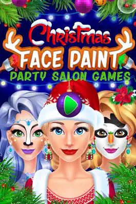 Game screenshot Christmas Face Paint Party - Kids Salon Games mod apk