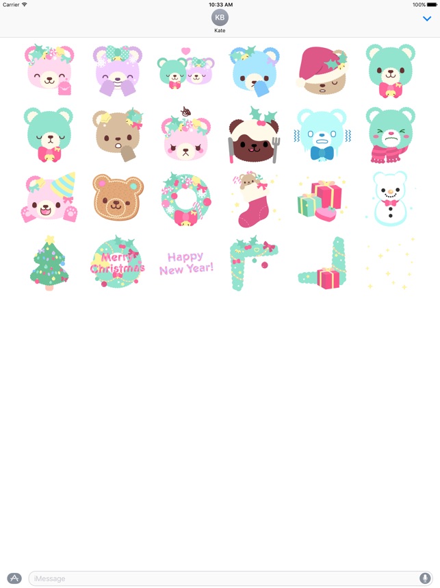 jingle bears christmas stickers im app store 643x0w jpg