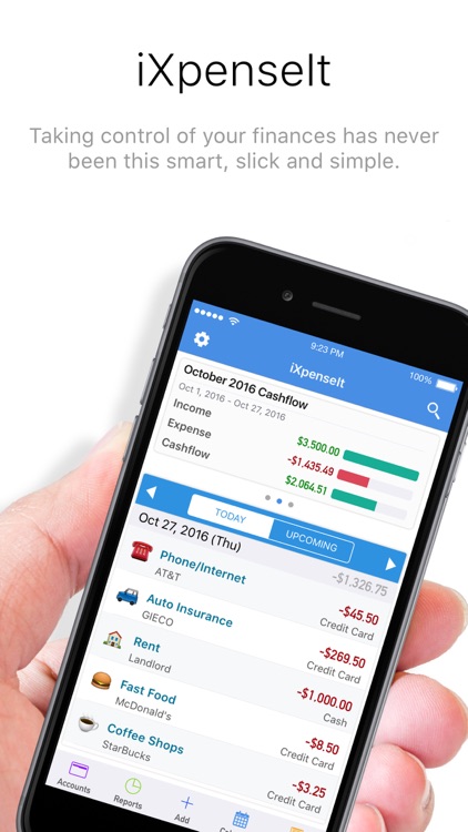iXpenseIt: Expense, Income and Budget Tracking