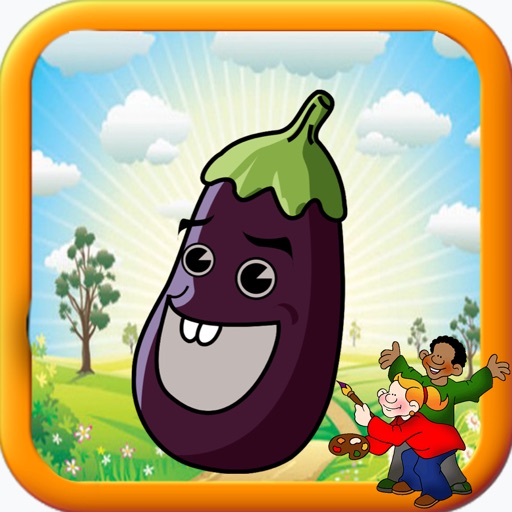 Kids Game Vegetable Coloring Version iOS App