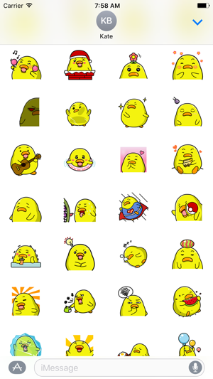 Lovely Duckling - Animated Stickers And Emoticons(圖3)-速報App