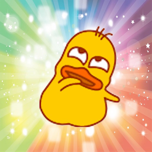 Mental duck emojis animated - Fx Sticker icon